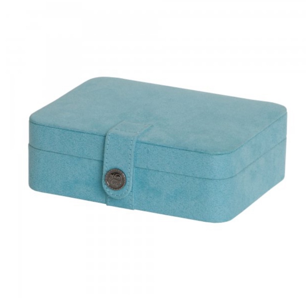 Mele & Co. Giana Jewelry Box in Aqua